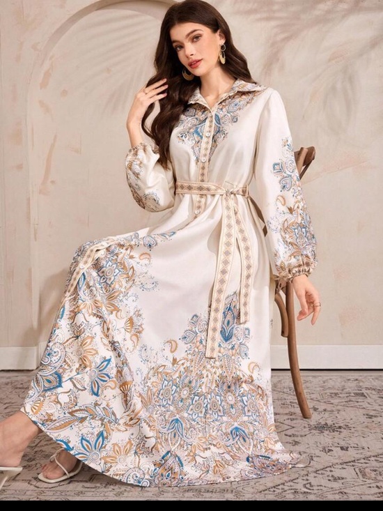SHEIN Dresses & Skirts - Women’s Long Sleeve Maxi Dress